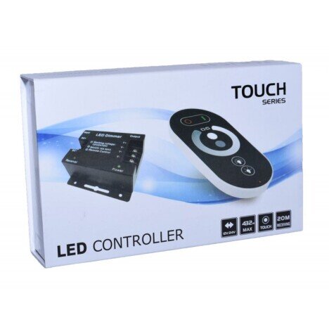 DIMMER TOUCH LED MONOCOLOR 12V-24V CU TELECOMANDA